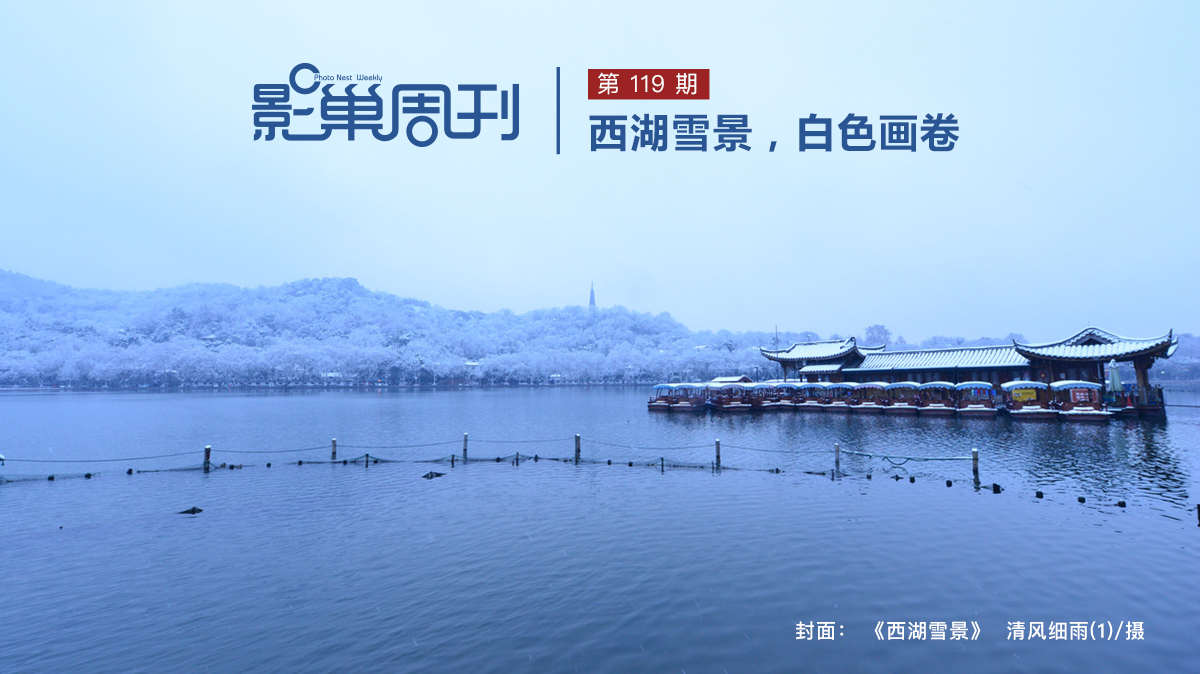 【影巢周刊】西湖雪景，白色畫卷