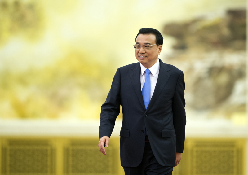 3月15日，國務(wù)院總理李克強在北京人民大會堂與中外記者見面，并回答記者提問。新華社記者 謝環(huán)馳 攝