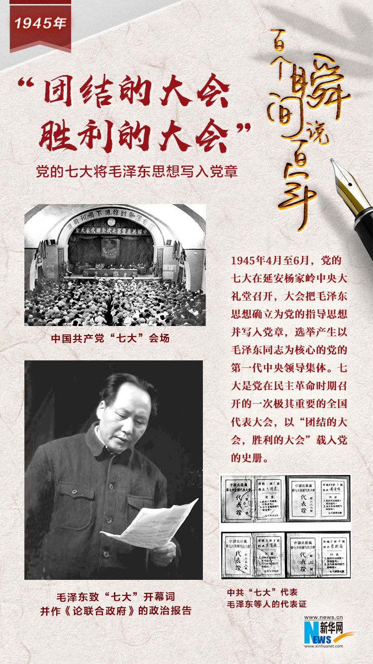 1945，“團結(jié)的大會，勝利的大會”