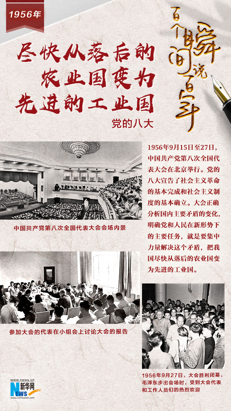 1956，盡快從落后的農(nóng)業(yè)國變?yōu)橄冗M(jìn)的工業(yè)國