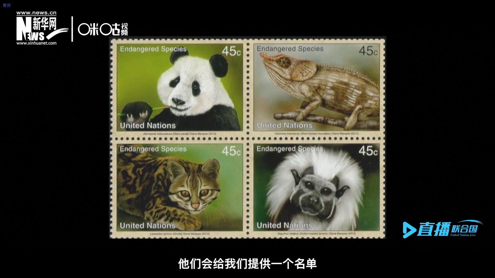 CITES（瀕危野生動植物種國際貿(mào)易公約）會給聯(lián)合國郵政設(shè)計師提供一個名單，雙方共同合作在附錄中找到名單中應(yīng)該受到關(guān)注的動物。