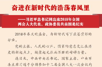 習(xí)近平總書記同出席2018年全國兩會人大代表、政協(xié)委員共商國是紀(jì)實