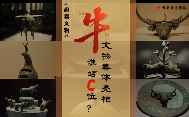 【趣看文物】“牛”文物集體亮相，誰站C位？