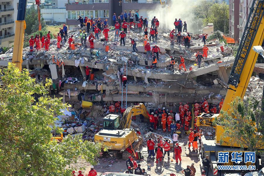 （國際）（10）愛琴海地震致土耳其、希臘至少27人死亡